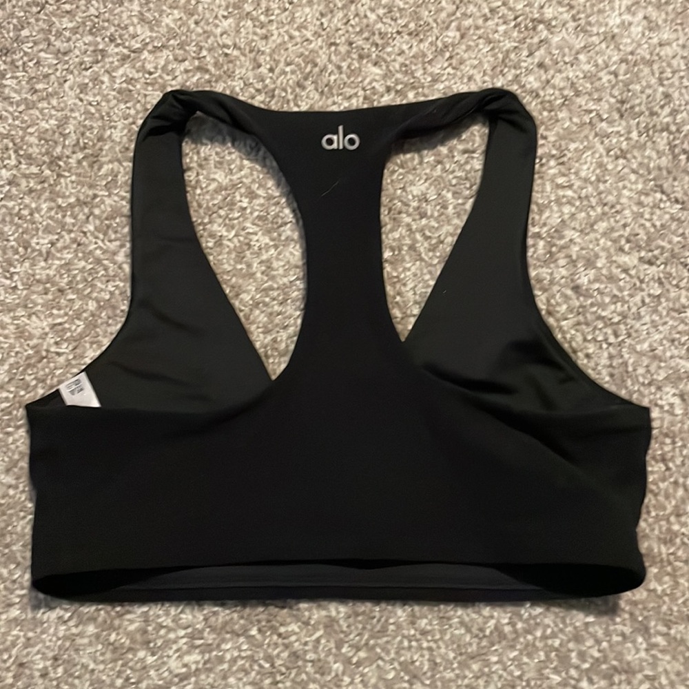 Alo yoga alo soft base bra black - Picture 3 of 7
